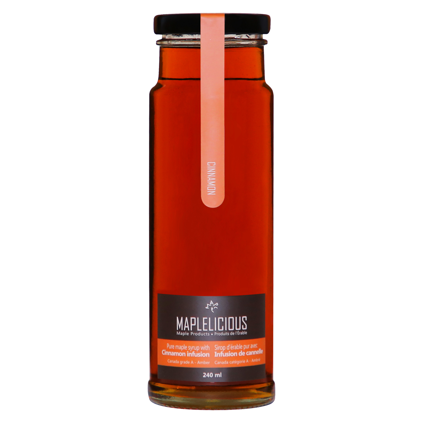 Cinnamon infused maple syrup