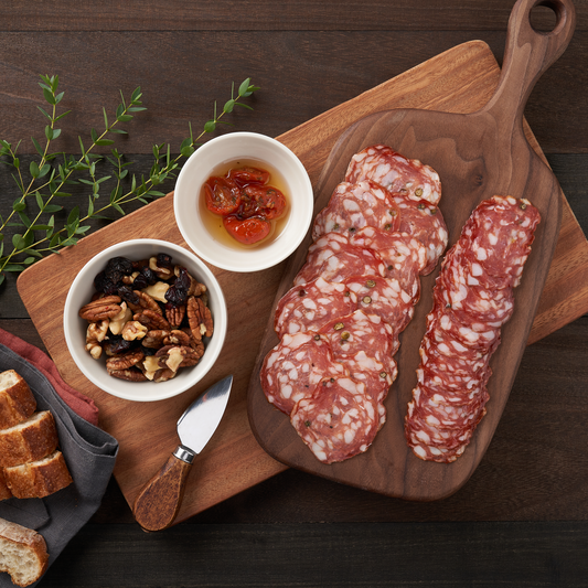 Green pepper salami set