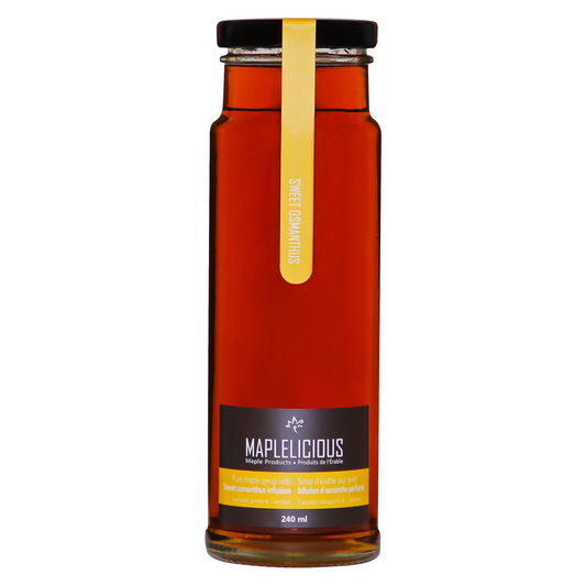 Sweet osmanthus infused maple syrup