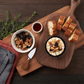 Baked camembert cheese set
